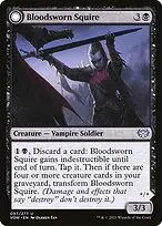 Bloodsworn Squire // Bloodsworn Knight — Innistrad: Crimson Vow