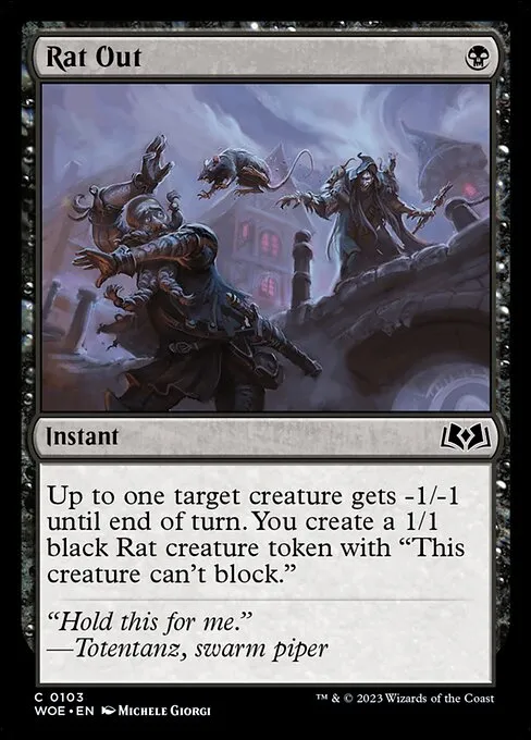 Rat Out — Wilds of Eldraine