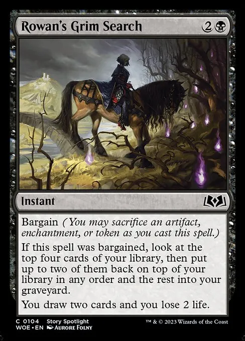 Rowan's Grim Search — Wilds of Eldraine
