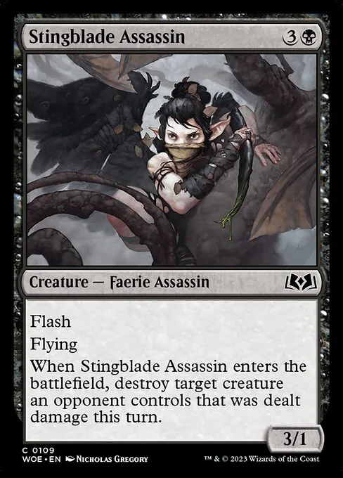 Stingblade Assassin — Wilds of Eldraine