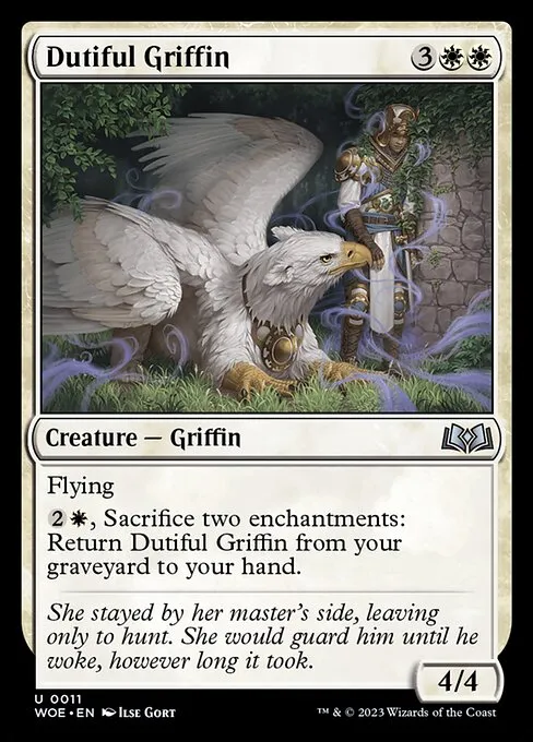 Dutiful Griffin — Wilds of Eldraine
