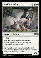 Dutiful Griffin — Wilds of Eldraine