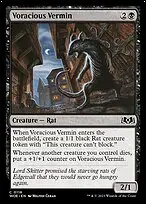 Voracious Vermin — Wilds of Eldraine