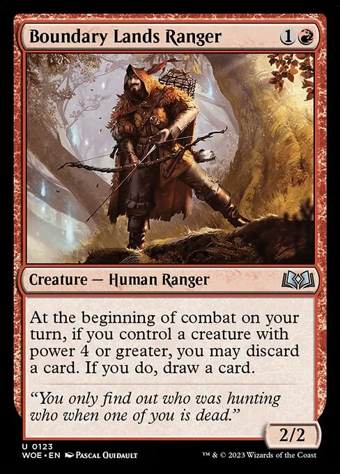 Boundary Lands Ranger — Wilds of Eldraine