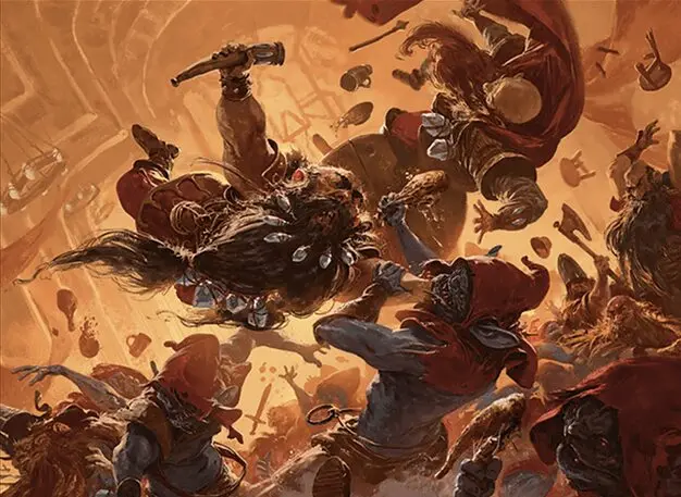 Art detail — Food Fight