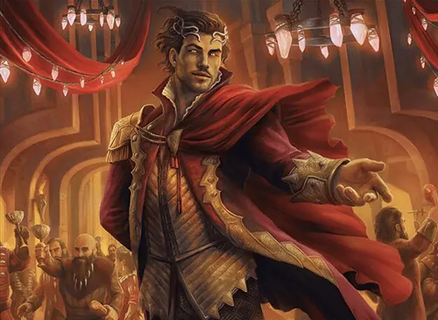 Art detail — Goddric, Cloaked Reveler