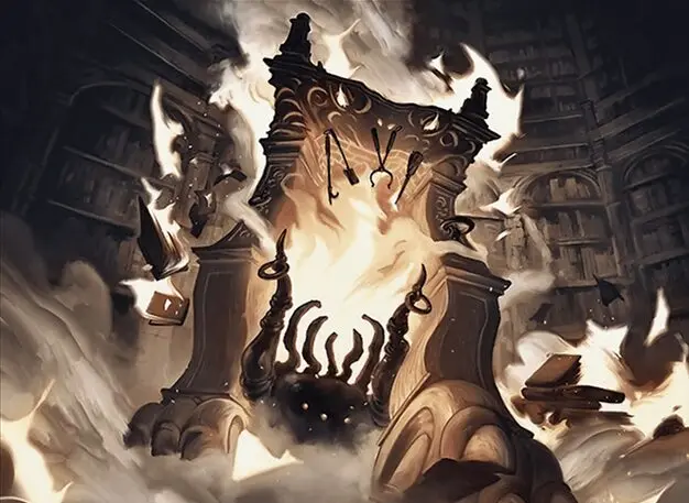 Art detail — Hearth Elemental // Stoke Genius