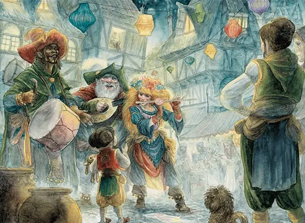 Art detail — Merry Bards