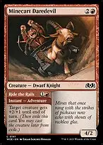 Minecart Daredevil // Ride the Rails — Wilds of Eldraine