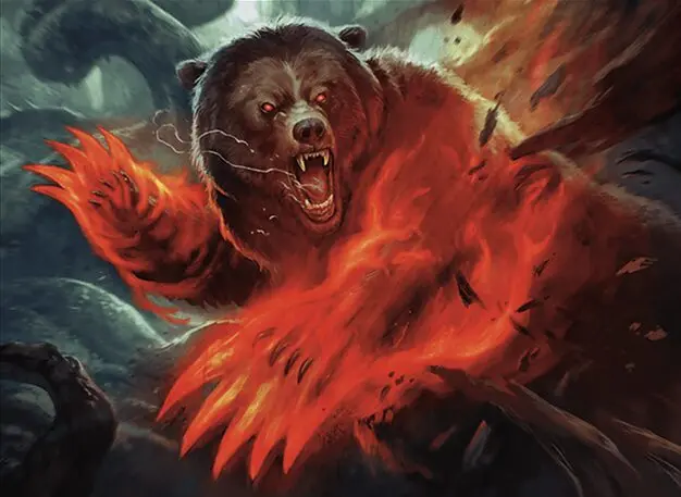 Art detail — Monstrous Rage