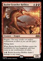 Realm-Scorcher Hellkite — Wilds of Eldraine