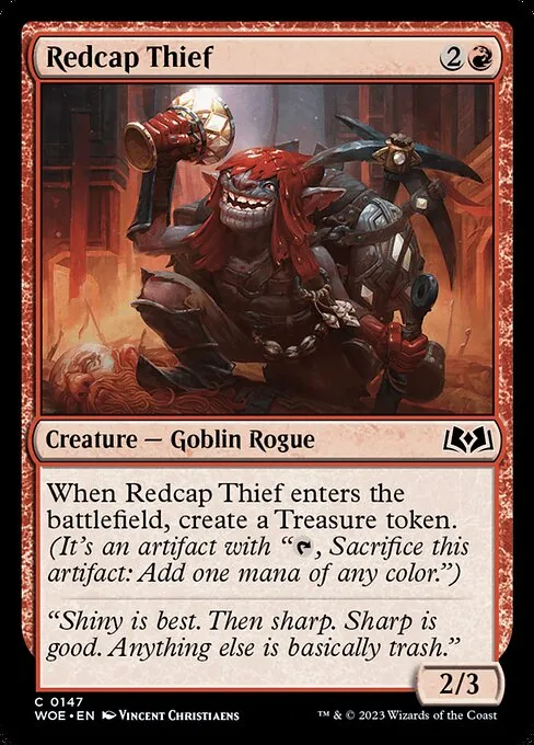Redcap Thief — Wilds of Eldraine