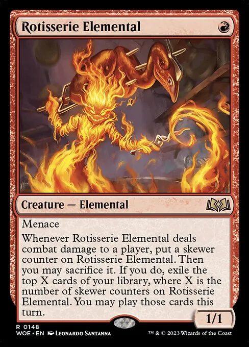 Rotisserie Elemental — Wilds of Eldraine