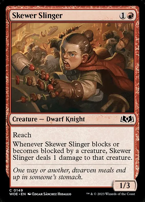 Skewer Slinger — Wilds of Eldraine