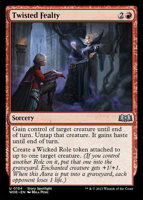 Twisted Fealty — Wilds of Eldraine