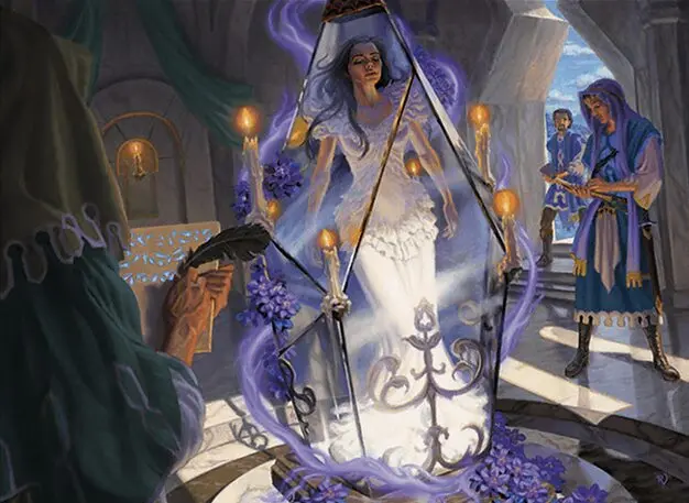 Art detail — Glass Casket