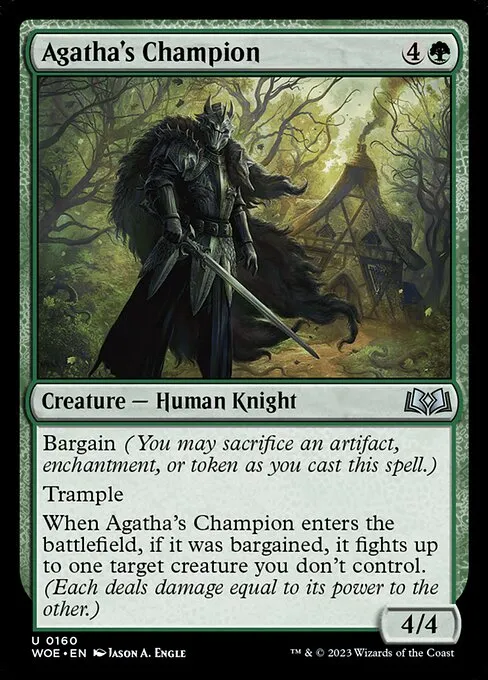 Agatha's Champion — Wilds of Eldraine