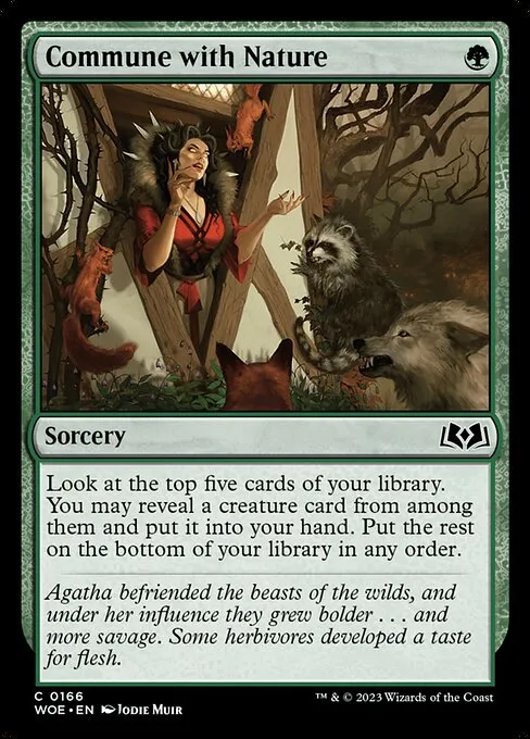Commune with Nature — Wilds of Eldraine