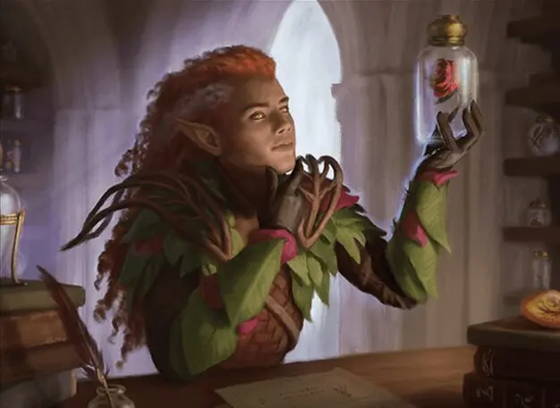 Art detail — Elvish Archivist