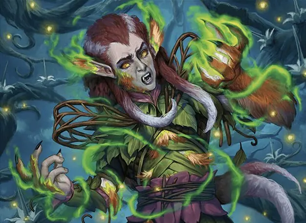 Art detail — Ferocious Werefox // Guard Change