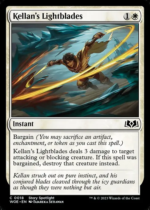 Kellan's Lightblades — Wilds of Eldraine