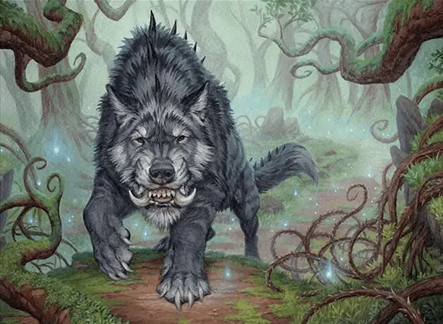 Art detail — Territorial Witchstalker