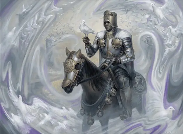 Art detail — Knight of Doves