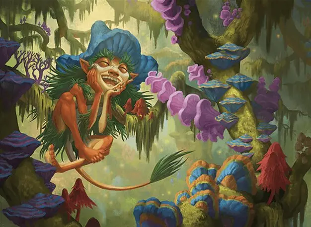 Art detail — Toadstool Admirer
