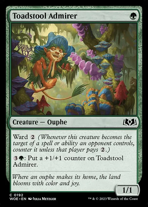 Toadstool Admirer — Wilds of Eldraine