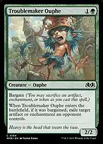 Troublemaker Ouphe — Wilds of Eldraine