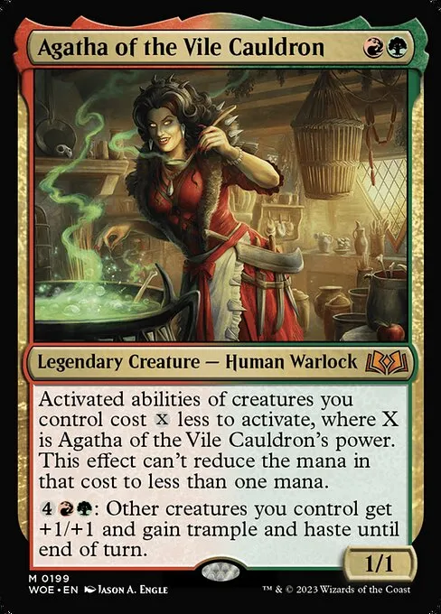 Agatha of the Vile Cauldron — Wilds of Eldraine