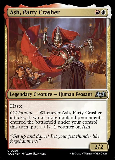 Ash, Party Crasher — Wilds of Eldraine