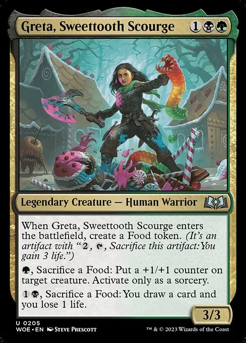 Greta, Sweettooth Scourge — Wilds of Eldraine
