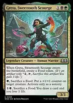 Greta, Sweettooth Scourge — Wilds of Eldraine