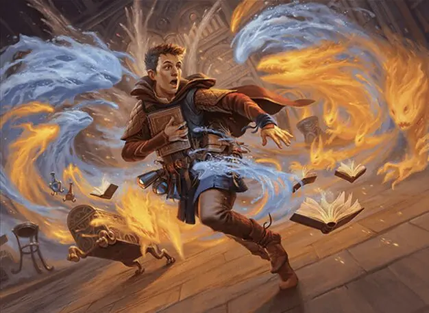 Art detail — Johann, Apprentice Sorcerer