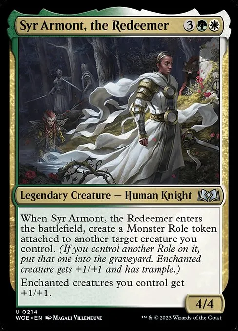Syr Armont, the Redeemer — Wilds of Eldraine