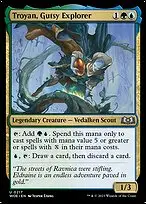 Troyan, Gutsy Explorer — Wilds of Eldraine
