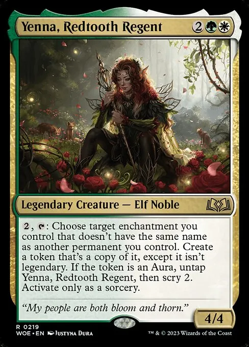 Yenna, Redtooth Regent — Wilds of Eldraine