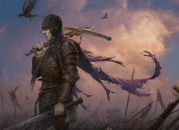 Art detail — Callous Sell-Sword // Burn Together