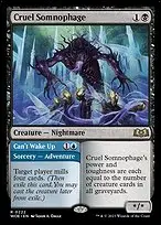 Cruel Somnophage // Can't Wake Up — Wilds of Eldraine