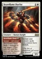 Heartflame Duelist // Heartflame Slash — Wilds of Eldraine