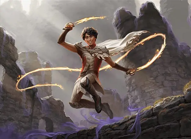 Art detail — Kellan, the Fae-Blooded // Birthright Boon