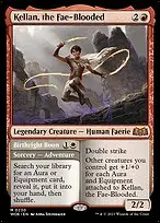 Kellan, the Fae-Blooded // Birthright Boon — Wilds of Eldraine
