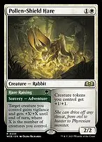 Pollen-Shield Hare // Hare Raising — Wilds of Eldraine