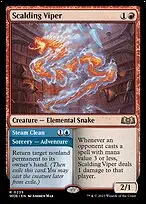Scalding Viper // Steam Clean — Wilds of Eldraine