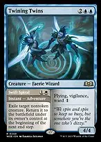 Twining Twins // Swift Spiral — Wilds of Eldraine