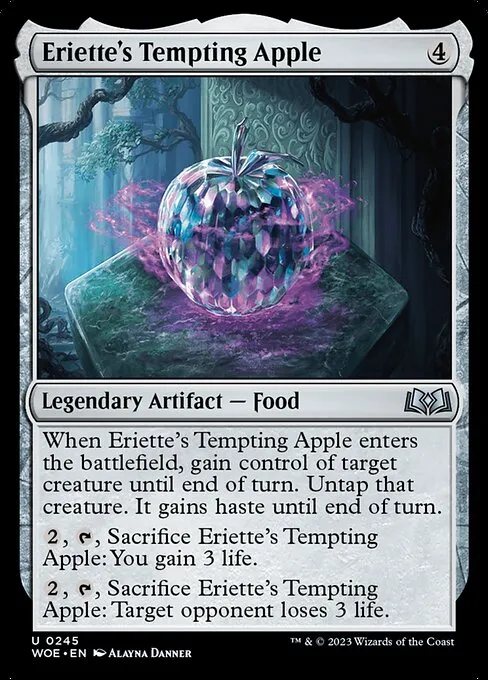 Eriette's Tempting Apple — Wilds of Eldraine