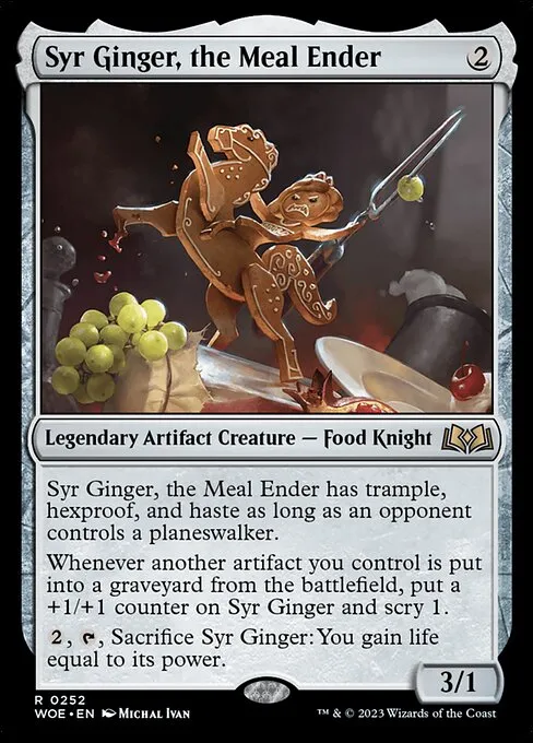 Syr Ginger, the Meal Ender — Wilds of Eldraine