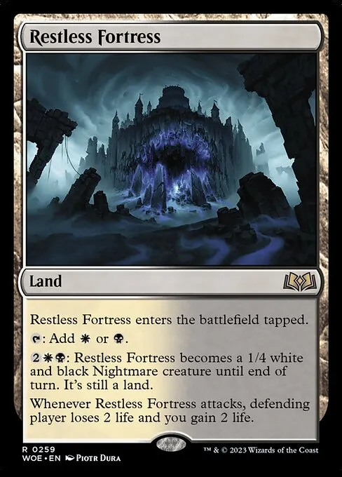 Restless Fortress — Wilds of Eldraine