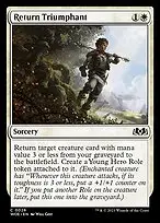 Return Triumphant — Wilds of Eldraine